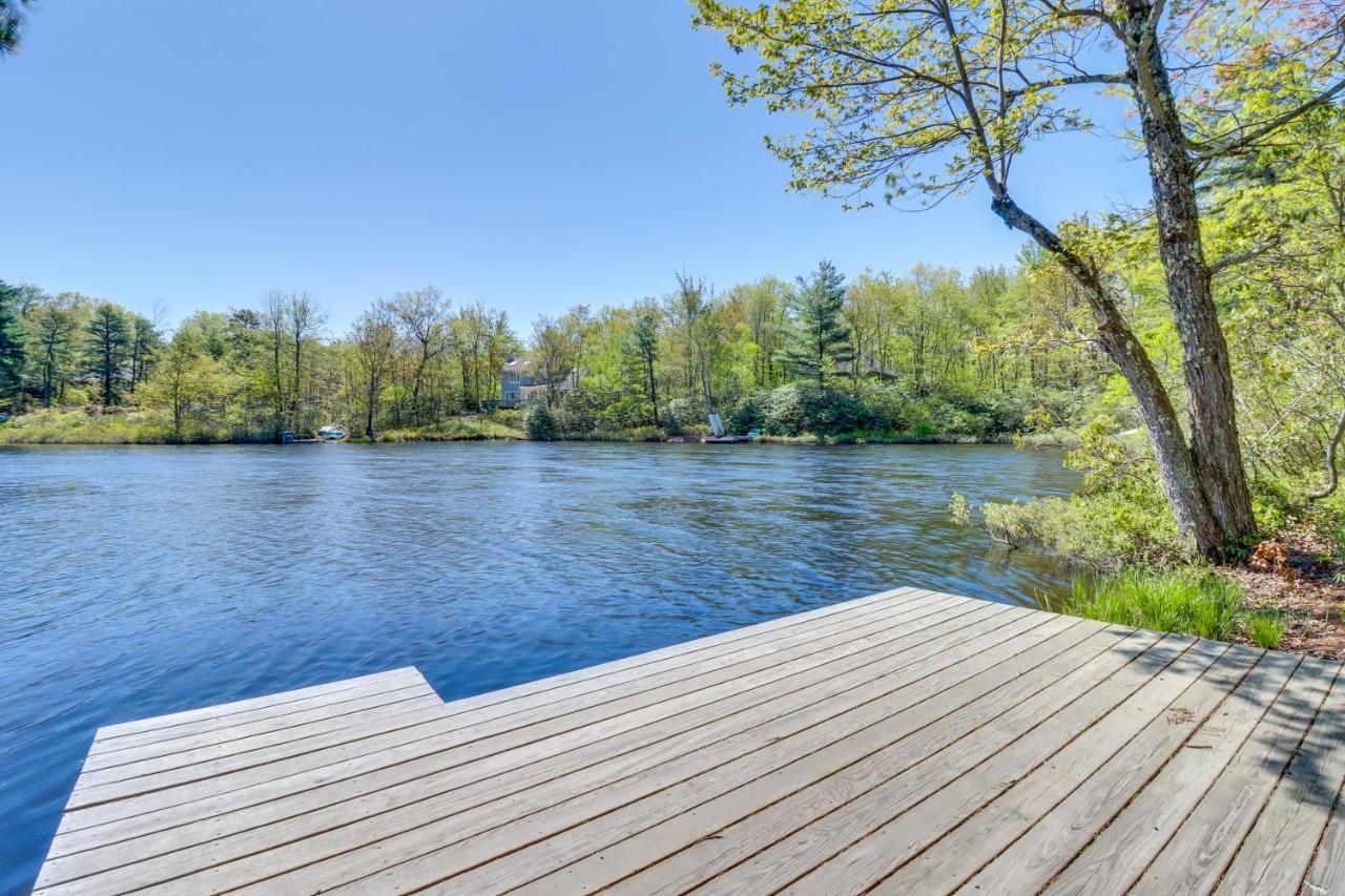 Long Pond Lakefront Poconos Vacation Rental With Swim Dock! מראה חיצוני תמונה